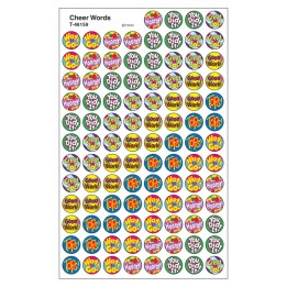 TREND Cheer Words superSpots® Stickers, 800 ct