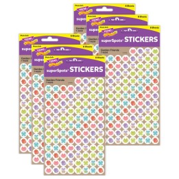 TREND Garden Friends superSpots® Stickers, 800 Per Pack, 6 Packs