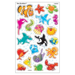 TREND Sea Buddies™ superShapes Stickers-Large, 160 ct