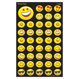 TREND Emotion Icon Cheer superShapes Stickers-Large, 336 ct