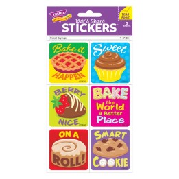TREND Sweet Sayings Tear & Share Stickers®, 30 Count