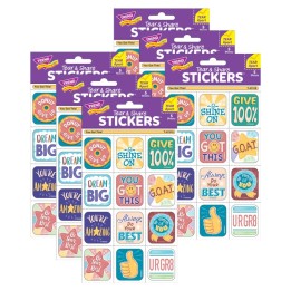TREND You Got This! Tear & Share Stickers™, 60 Per Pack, 6 Packs