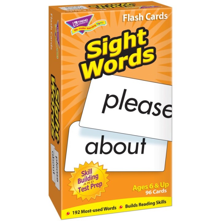 TREND Sight Words Skill Drill Flash Cards