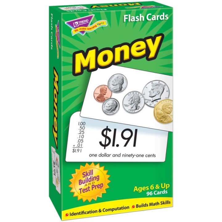 TREND Money Skill Drill Flash Cards