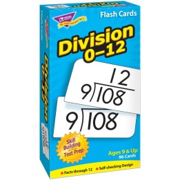 TREND Division 0-12 Skill Drill Flash Cards
