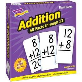 TREND Addition 0-12 All Facts Skill Drill Flash Cards