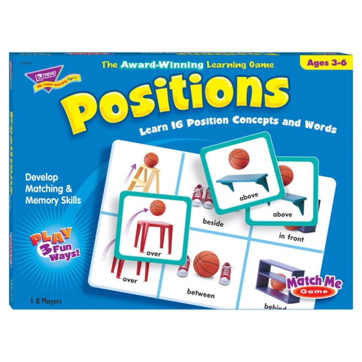 TREND Positions Match Me® Games