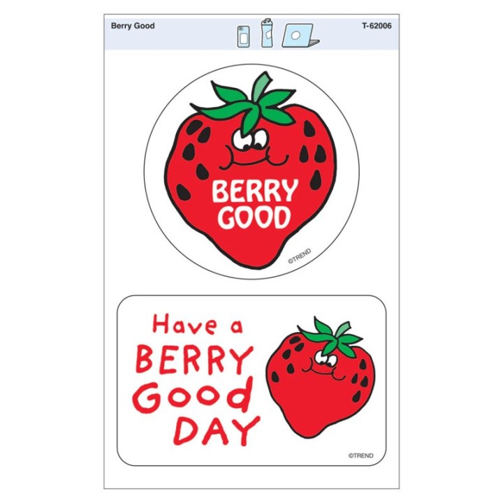 TREND Berry Good Vinyl Stickers, Pack of 2