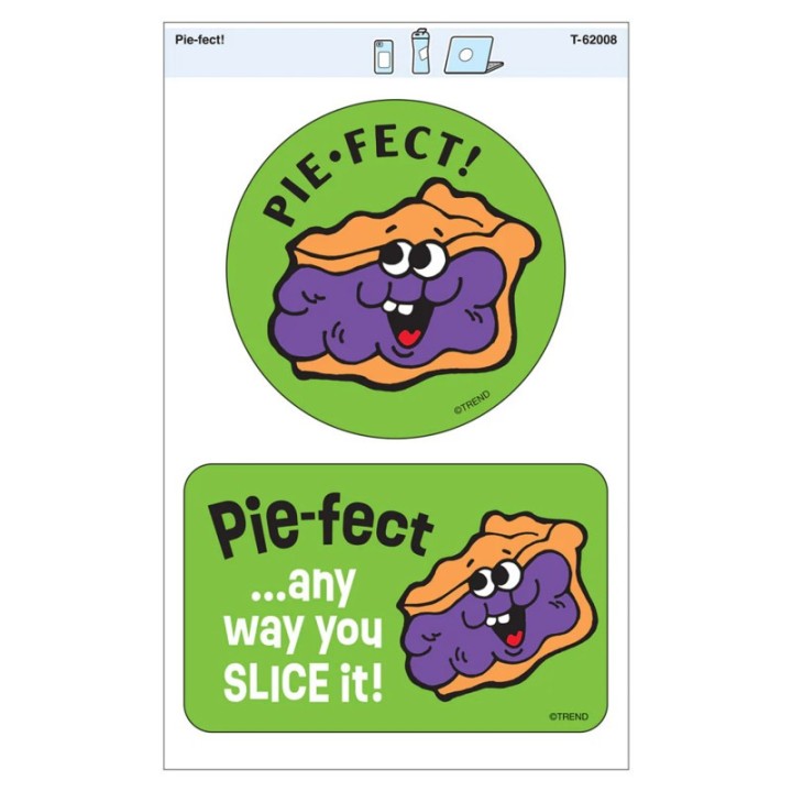 TREND Pie-fect! Vinyl Stickers, Pack of 2