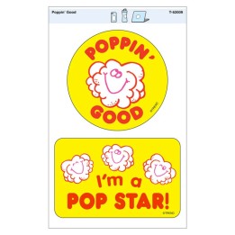 TREND Poppin' Good Vinyl Stickers, Pack of 2
