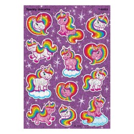 TREND Sparkly Unicorns Sparkle Stickers®, 24 Count