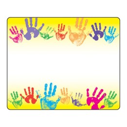 TREND Rainbow Handprints Terrific Labels™, 36 ct