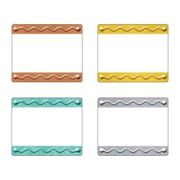 TREND I ♥ Metal Embossed Terrific Labels™ Variety Pack, 36 Count
