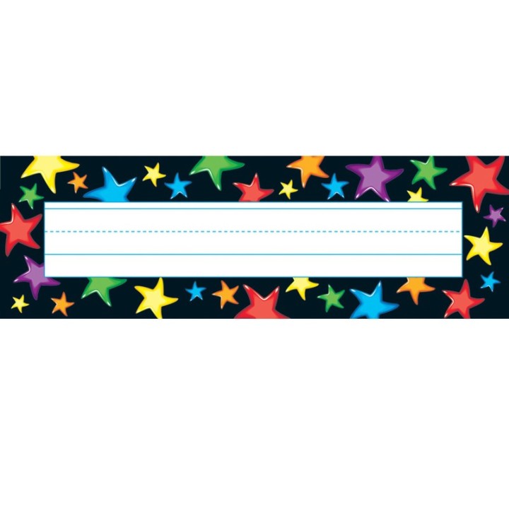 TREND Gel Stars Desk Toppers® Name Plates, 36 ct