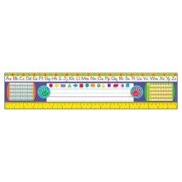 TREND Gr. 2-3 Zaner-Bloser Desk Toppers® Ref. Name Plates, 36 ct