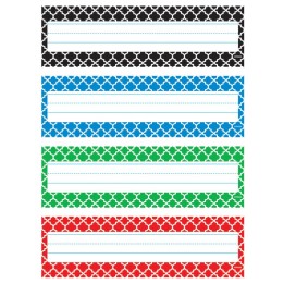 TREND Moroccan Desk Toppers® Name Plates Var. Pk., 32 ct