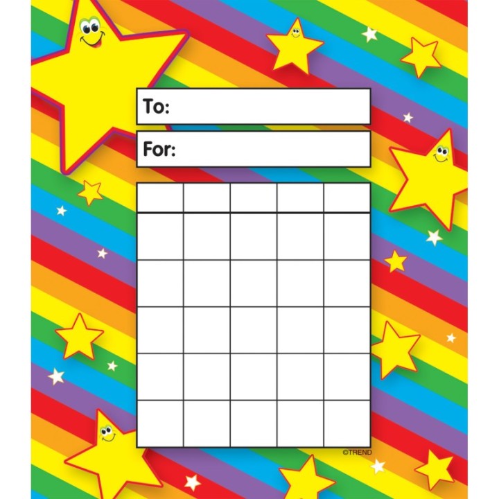 TREND Stars Incentive Pad, 36 sheets
