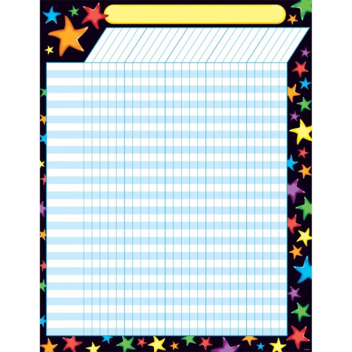 TREND Gel Stars Incentive Chart, 17" x 22"
