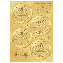 TREND Excellence (Gold) Award Seals Stickers, 32 ct.