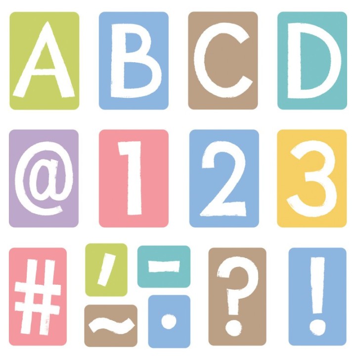 TREND Garden Path 4" Tiles Uppercase Ready Letters®, 150 Pieces