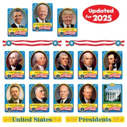TREND U.S. Presidents Bulletin Board Set