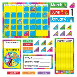TREND Year Around Calendar Bulletin Board Set