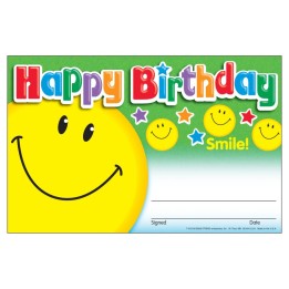 TREND Happy Birthday Smile Recognition Awards, 30 ct