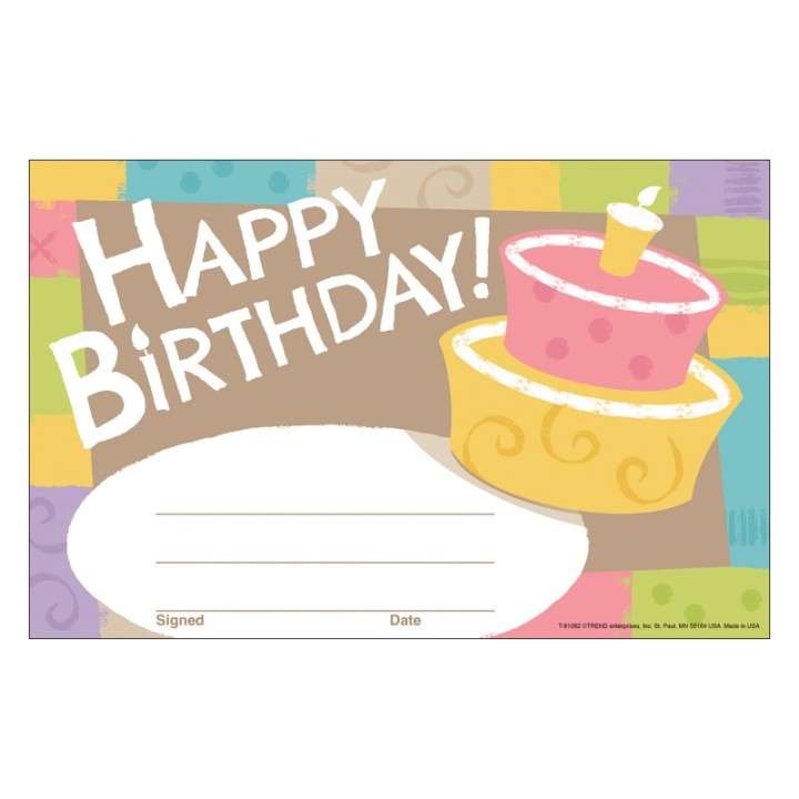 TREND Birthday Good to Grow Recognition Awards, 30 Count