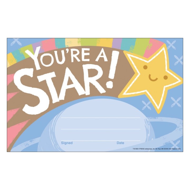 TREND You're a Star Good to Grow Recognition Awards, 30 Count