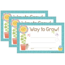 TREND Way to Grow Good to Grow Recognition Award, 30 Per Pack, 3 Packs