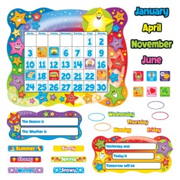 TREND Star Calendar Bulletin Board Set