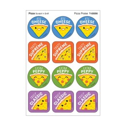 TREND Pizza Praise, Pizza Scent Scratch 'n Sniff Stinky Stickers®, Pack of 48