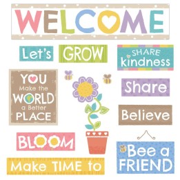 TREND Always Welcome Bulletin Board Set