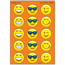 TREND Emotion Icon Cheer/Orange Stinky Stickers®, 60 ct.