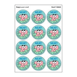 TREND Neat!/Soap Scent Retro Scratch 'n Sniff Stinky Stickers®, 24 ct.