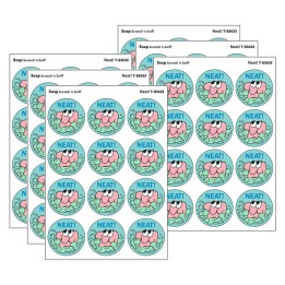 TREND Neat!/Soap Scent Retro Scratch 'n Sniff Stinky Stickers®, 24 Per Pack, 6 Packs