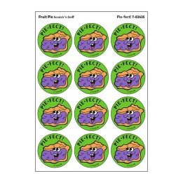TREND Pie-fect!/Fruit Pie Scent Retro Scratch 'n Sniff Stinky Stickers®, 24 ct.