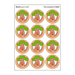 TREND Tree-mendous!/Wood Scent Retro Scratch 'n Sniff Stinky Stickers®, 24 ct.