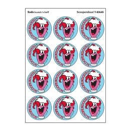 TREND Scoopendous!/Soda scent Retro Scratch 'n Sniff Stinky Stickers®, 24 ct.