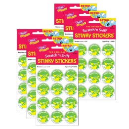 TREND Appealing!/ Banana Scent Stickers, 24 Per Pack, 6 Packs