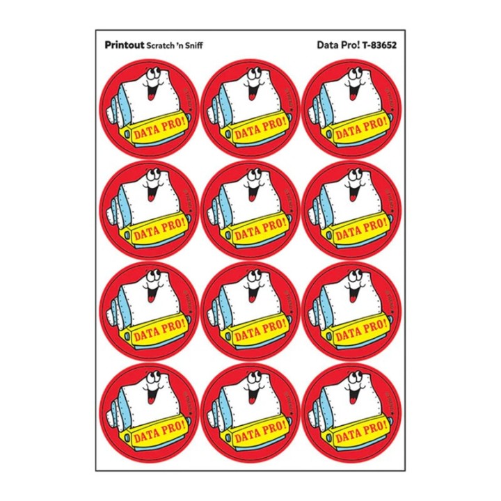 TREND Data Pro!/ Printout Scent Stickers, 24 ct.