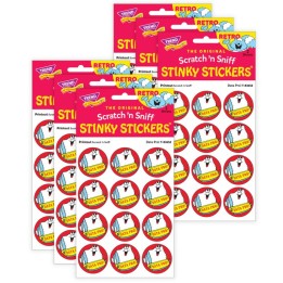 TREND Data Pro!/ Printout Scent Stickers, 24 Per Pack, 6 Packs