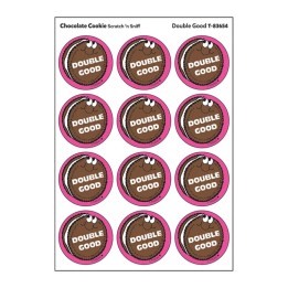 TREND Double Good/ Chocolate Cookie Scent Stickers, 24 ct.