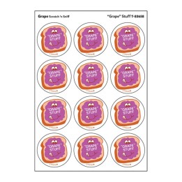 TREND "Grape" Stuff/ Grape Scent Stickers, 24 ct.