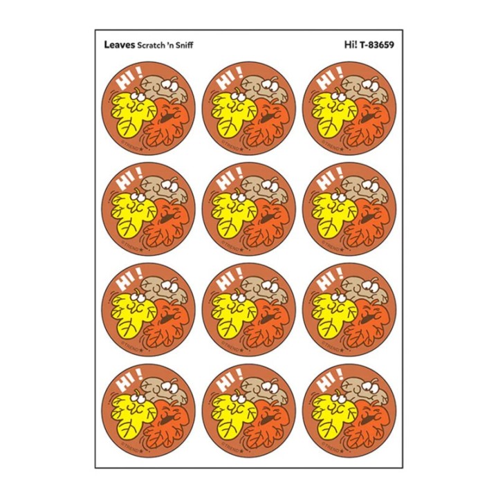 TREND Hi!/ Leaves Scent Stickers, 24 ct.