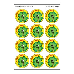 TREND Lucky Me!/ Sweet Clover Scent Stickers, 24 ct.