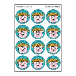 TREND Spud-tacular!/ French Fry Scent Stickers, 24 ct.