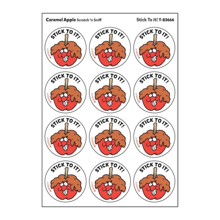 TREND Stick To It!/ Caramel Apple Scent Stickers, 24 ct.