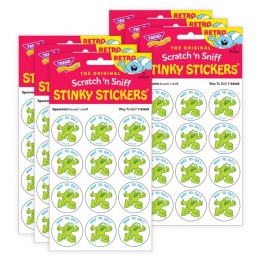 TREND Way to Go!!/ Spearmint Scent Stickers, 24 Per Pack, 6 Packs
