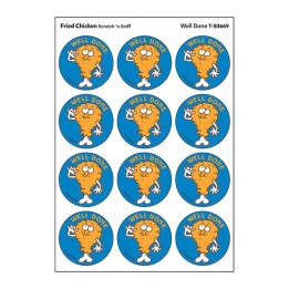 TREND Well Done/ Fried Chicken Scent Stickers, 24 ct.